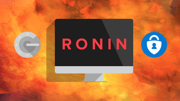Login to RONIN - Two-Factor Authentication Explained