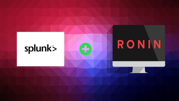 Viewing RONIN Log Activity With Splunk: Part 1